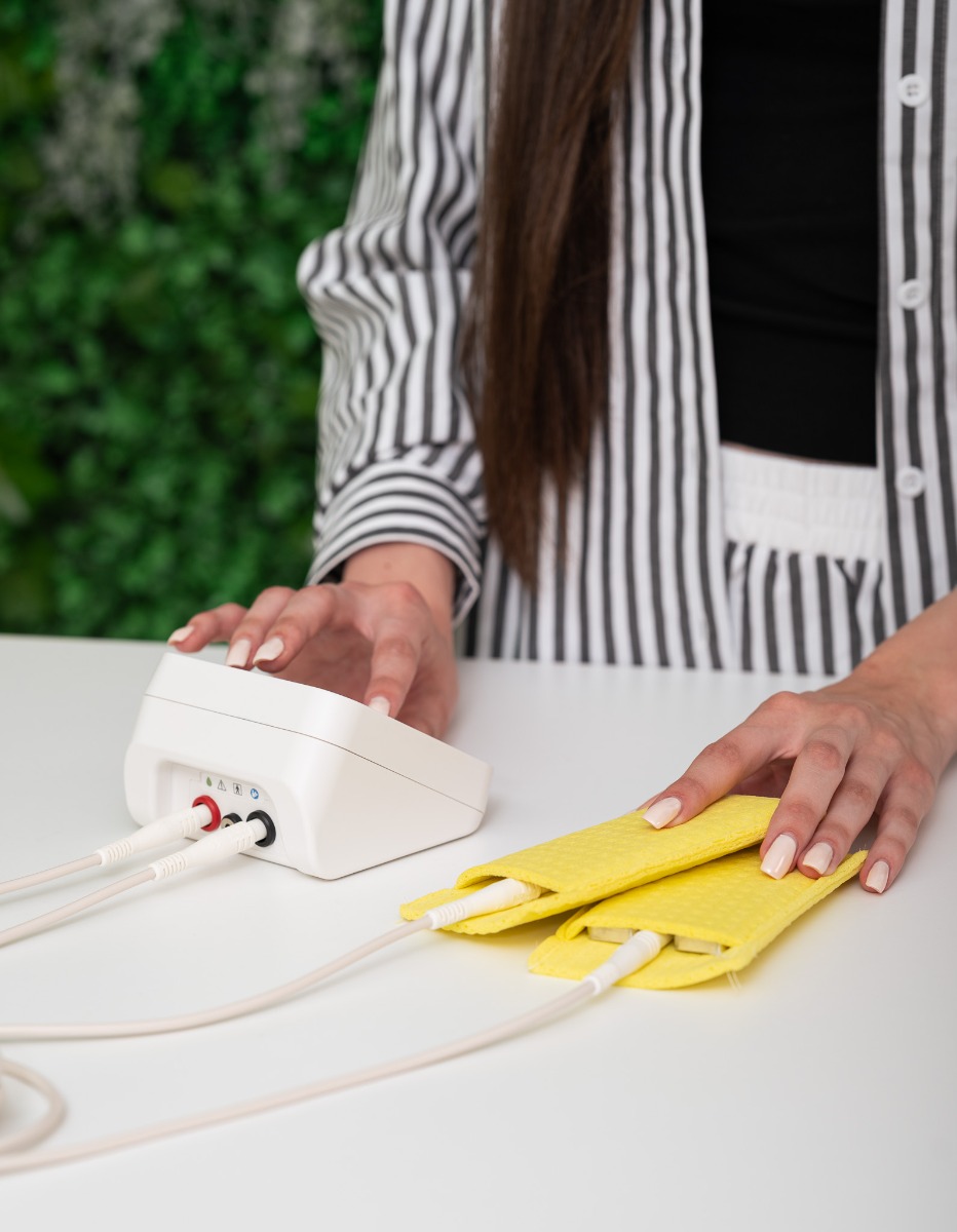 Hidroxa Iontophoresis treatment for excessive armpit sweat